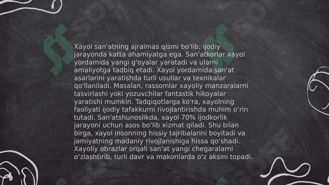 Xayol haqida tushuncha 7