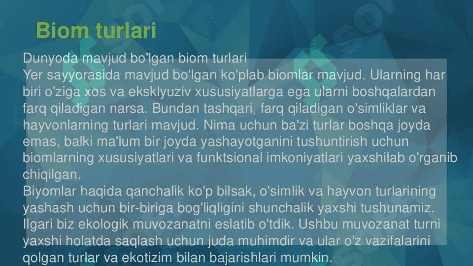 Biomlar 6
