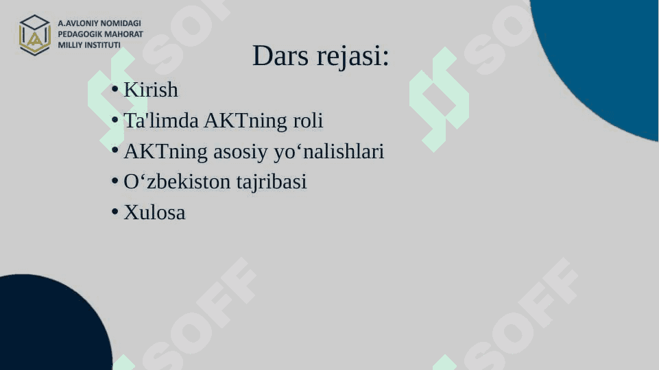 Ta'lim tizimida axborot-kommunikatsiya texnologiyalarining o'rni 2