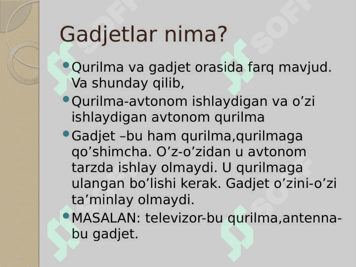 ZAMONAVIY RAQAMLI GADJETLAR 3