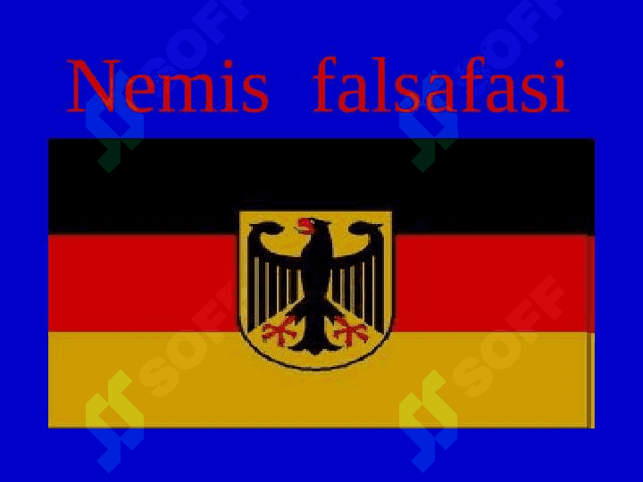 Nemis  falsafasi 2