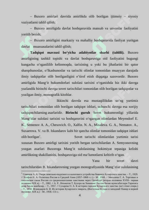 Buxoro amirligida o'zbek Mang'itlar sulolasi 4