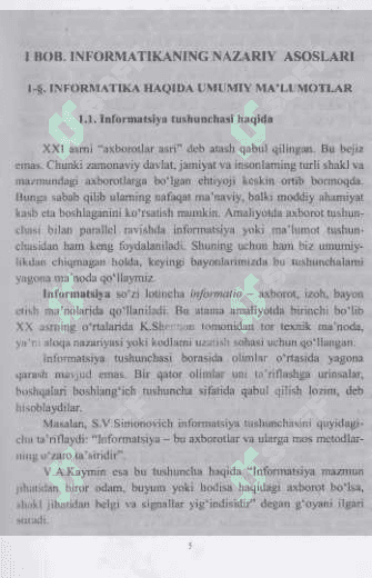 Dasturlash asoslari 6