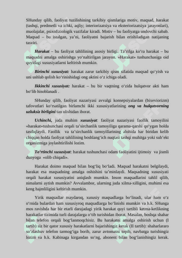 Faoliyat va motivatsiya 3