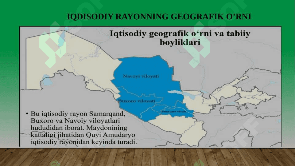 Zarafshon iatisodiy rayoni taqdimot 4