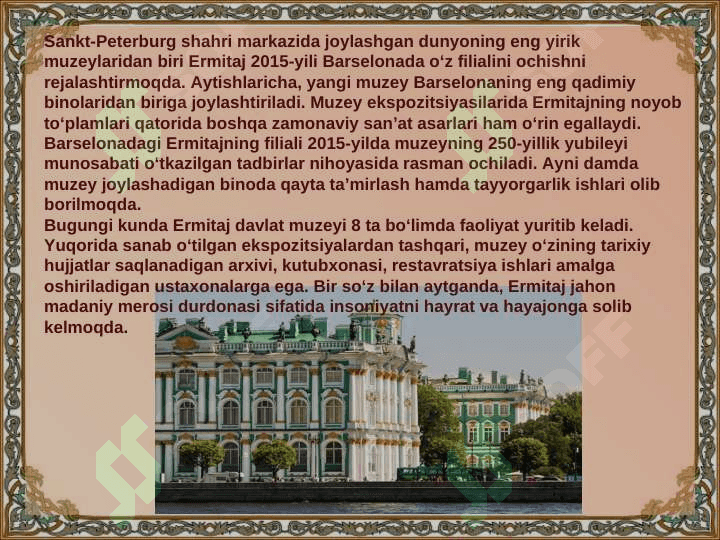 Jahon muzeylari 3