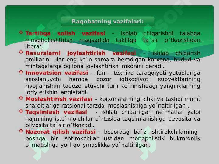 MONOPOLISTIK BOZOR 4