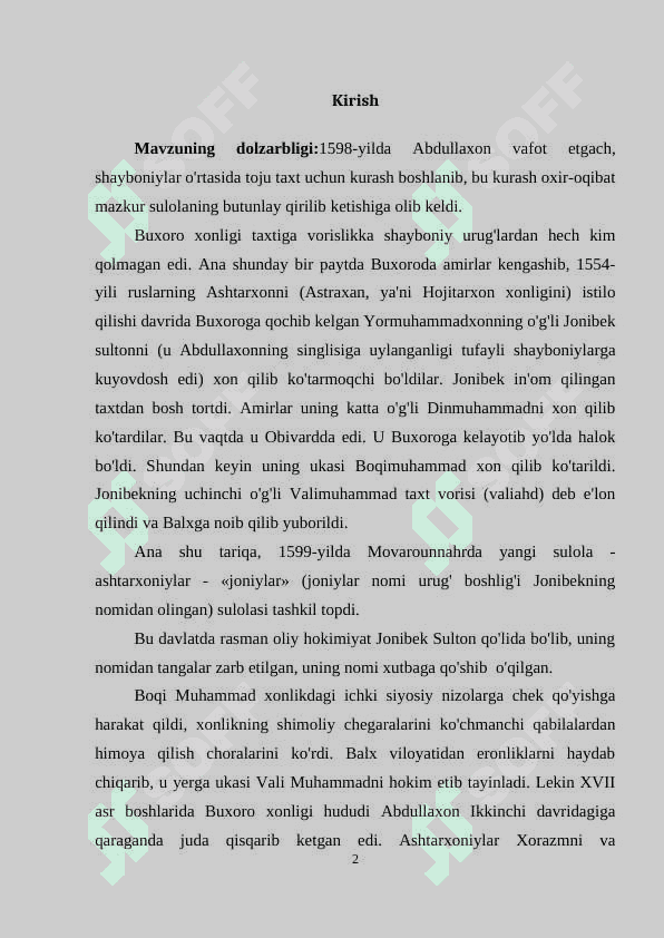 ASHTARXONIYLAR DAVRI TARIXIY MANBALARI 2