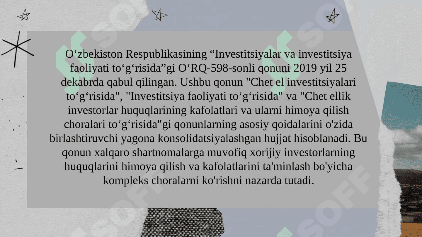 investitsiyalar va ularning turlari 6