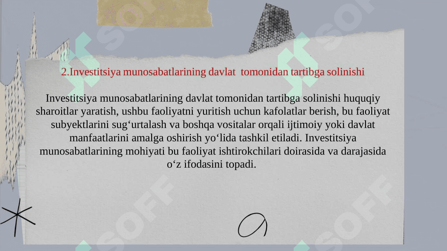 investitsiyalar va ularning turlari 8