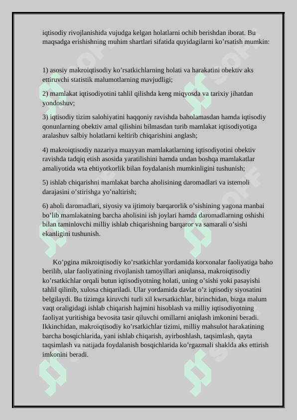 Milliy iqtisodiyot 6
