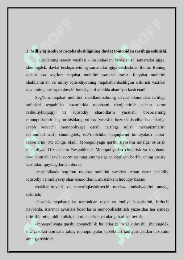 Milliy iqtisodiyot 8