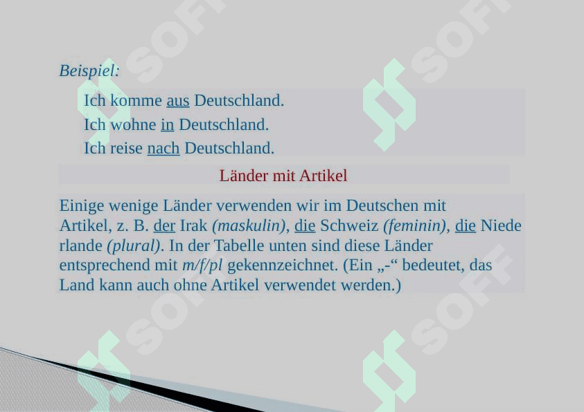 Länder  Und  Nationalitäten 4