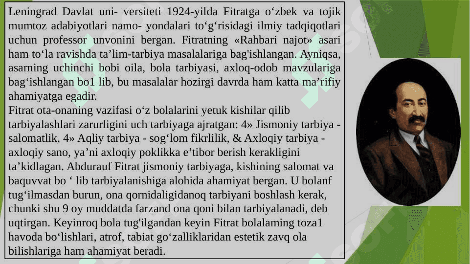 Abdurauf Fitratning jismoniy tarbiya to'g'risidagi fikrlari 3
