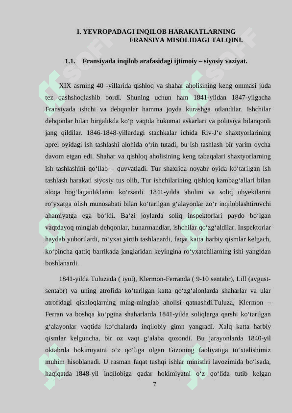 Fransiyada Burjua inqilobi 7