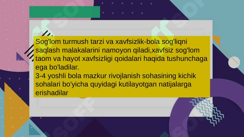 Jismoniy rivojlanish va sogʻlom turmush tarzini shakllantirish 2