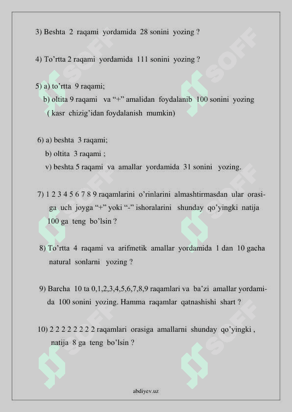 5-7-sinf matematika olimpiada 7