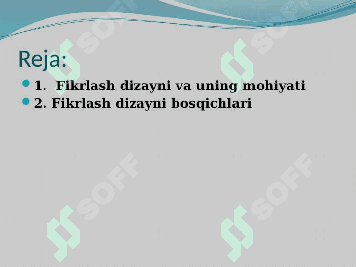 Fikrlash dizayni (“Design thinking”) 2