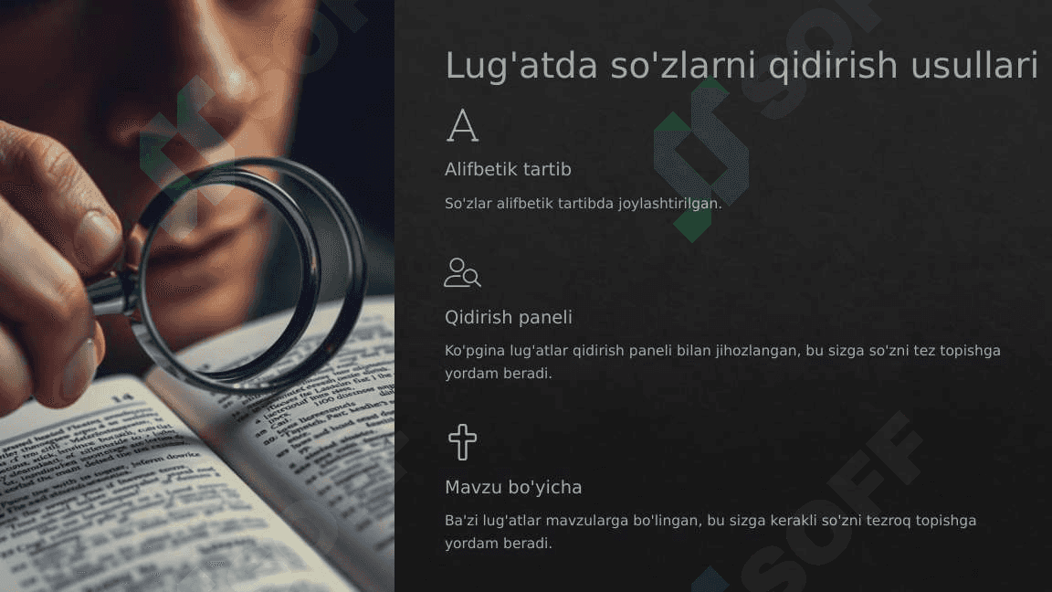 Lugʻat ustida ishlash 4