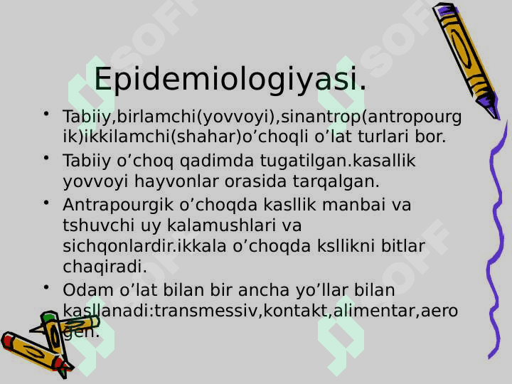 O‘lat infeksiyasi 6