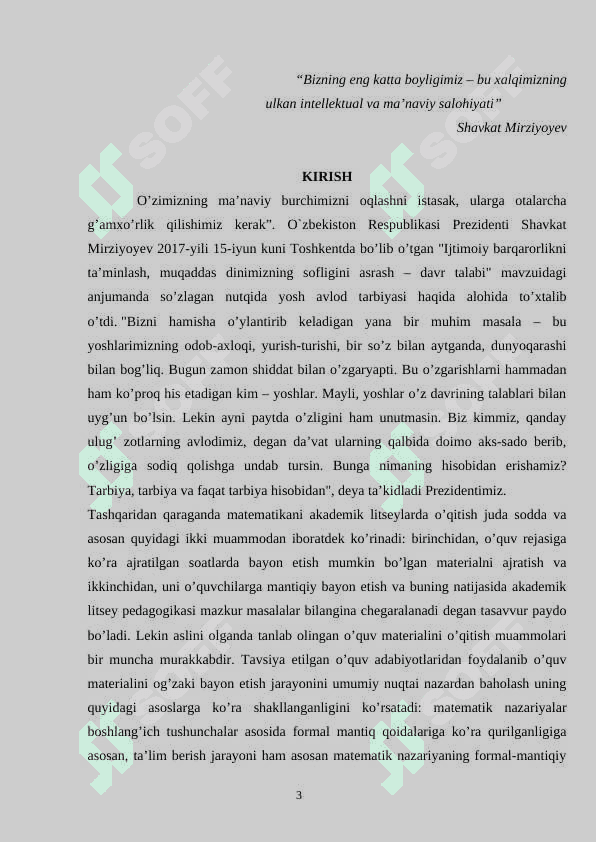 Maktab matematika kursida kvadrat tenglamalarga keltirib yechiladigan misol masalalarni yechish metodikasi. 3