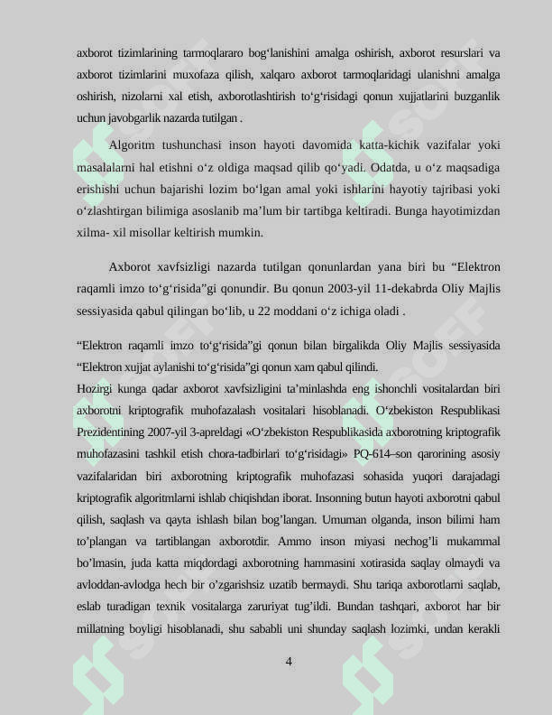 DARAXTSIMON SARALASH VA UNING TAHLILI 4