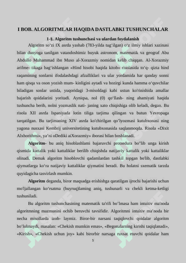 algaritimlar 5