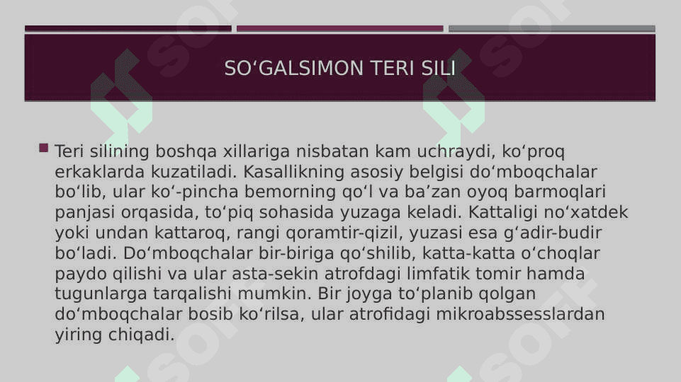 Teri sili 8