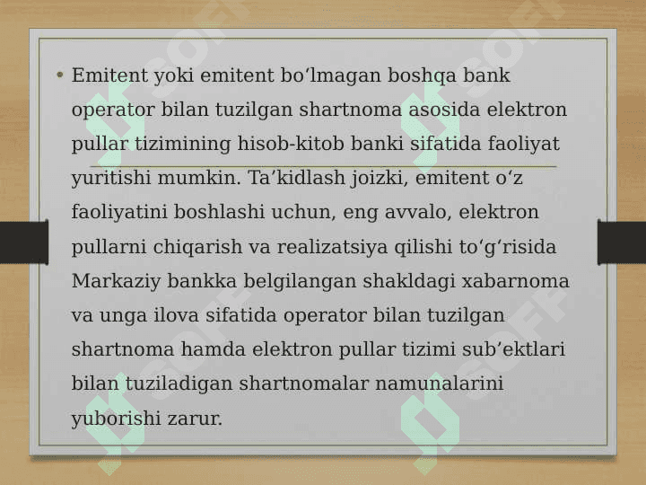 Elektron to‘lov tizimlari 8