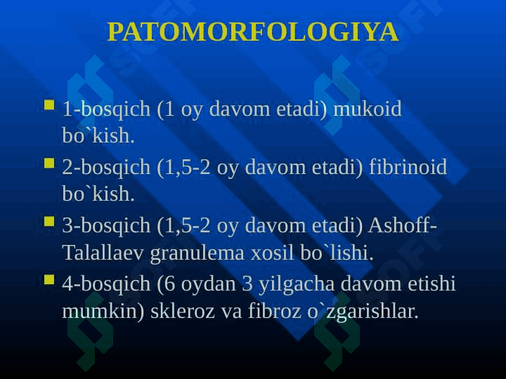 Oʻtkir revmatik isitma 6