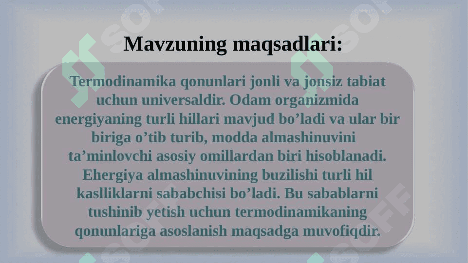 KIMYOVIY TERMODINAMIKA 2