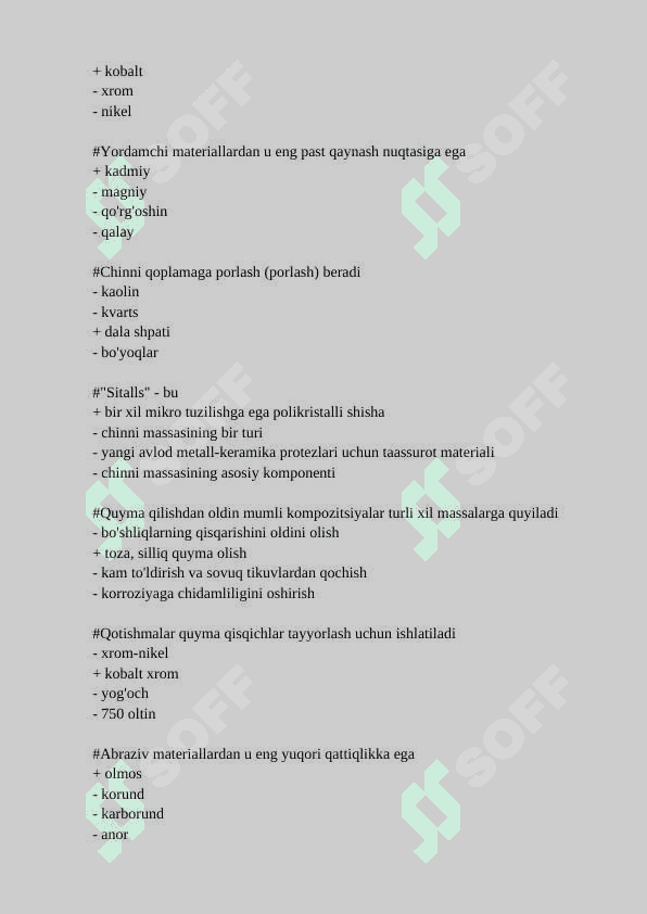 Ortopediya fanidan yakuniy savollari javoblari 5