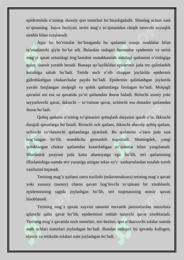 Teri namunalarini mexanik hossalari 3