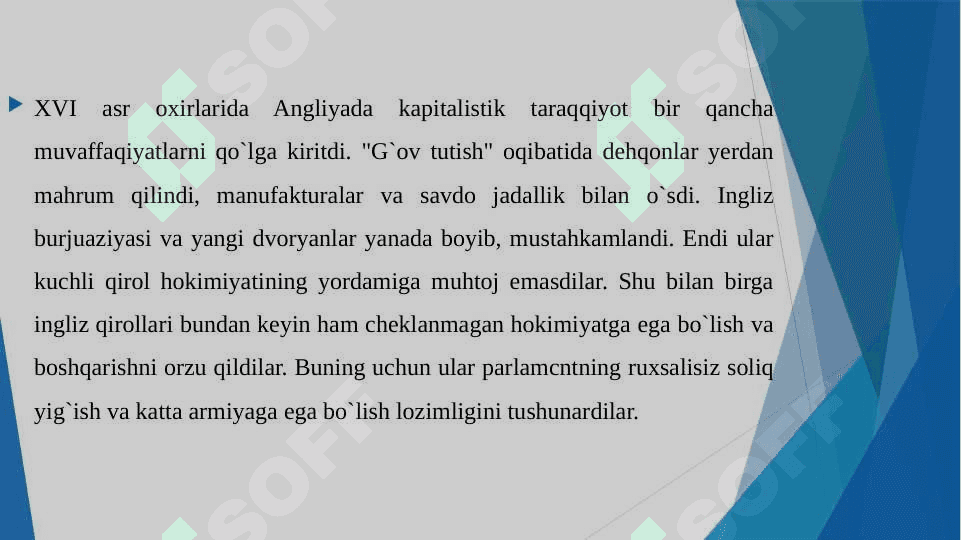 XVIII ASRNING IKKINCHI YARMI - XIX ASRNING BIRINCHI YARMIDA ANGLIYADA IJTIMOIY VA DEMOKRATIK HARAKATLAR 5