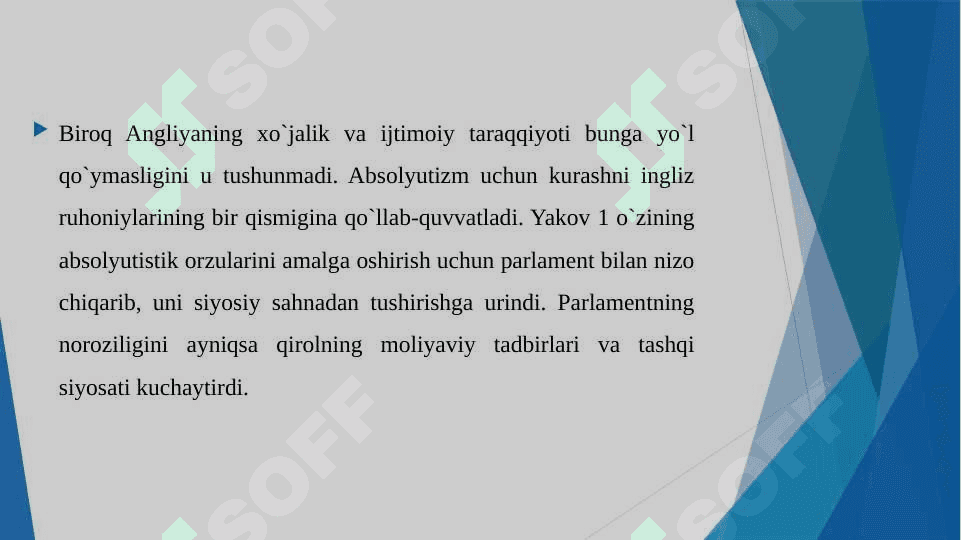 XVIII ASRNING IKKINCHI YARMI - XIX ASRNING BIRINCHI YARMIDA ANGLIYADA IJTIMOIY VA DEMOKRATIK HARAKATLAR 8