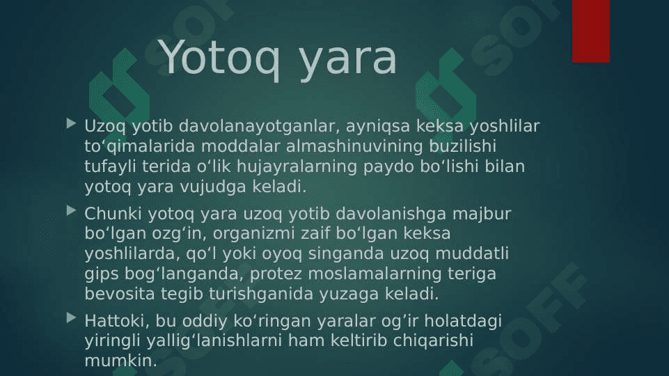 Yotoq Yara ppt 2