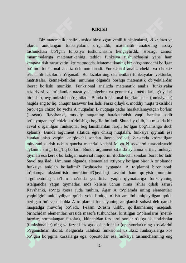 Xosmas integrallar 2