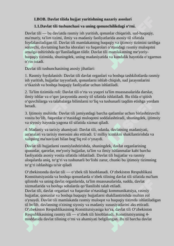 Umumiy o’rta ta’lim hamda akademik litseylarda davlat tilida ish yuritishga oid hujjatlar bilan ishlash usullari 5