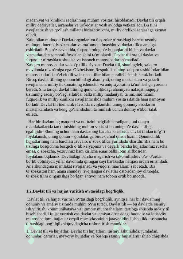 Umumiy o’rta ta’lim hamda akademik litseylarda davlat tilida ish yuritishga oid hujjatlar bilan ishlash usullari 7