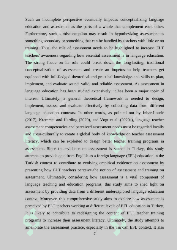 Language testing and assessment in elt 7