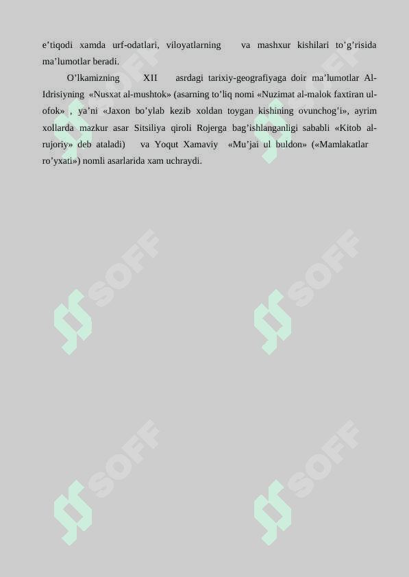 Ilk o’rta asrlar tarixiga oid arab tilidagi yozma manbalar 5
