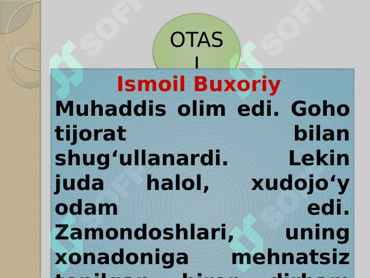 Imom al Buxoriy hayoti va ijodi 3