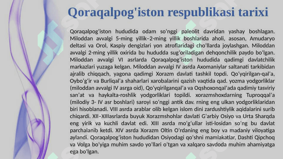 QORAQALPOG'ISTON RESPUBLIKASI 6