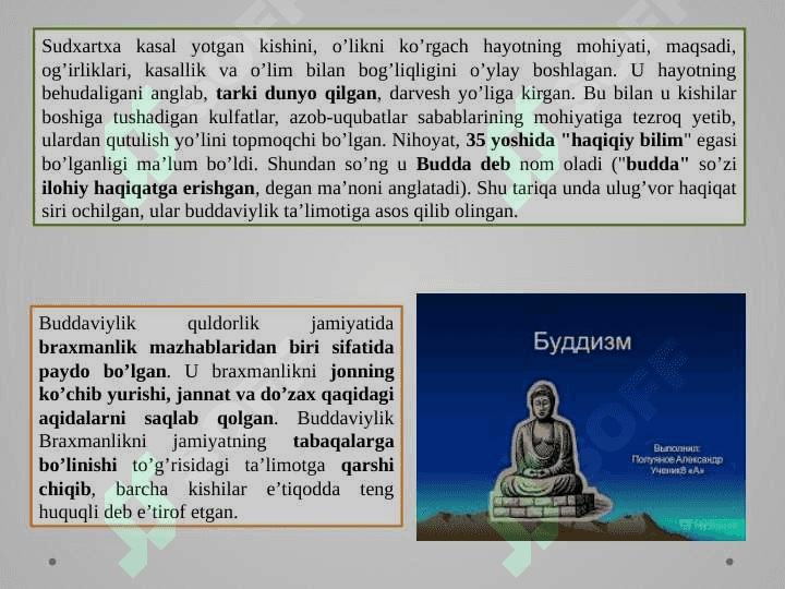 Buddaviylik dini (toʻliq) 4