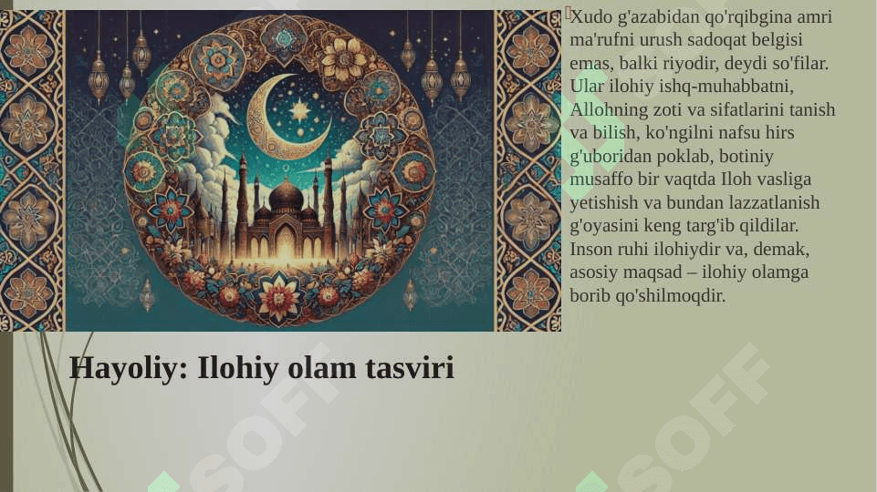 Tasavvuf va hozirgi zamon 5