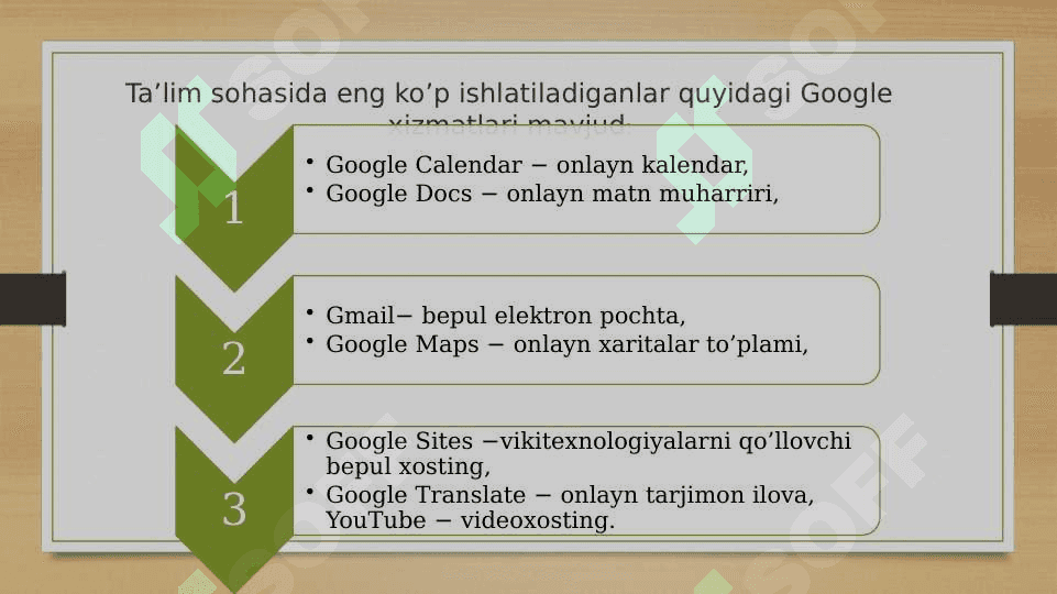 Google clasda  kurs yaratish va unga talablarni ulash 4