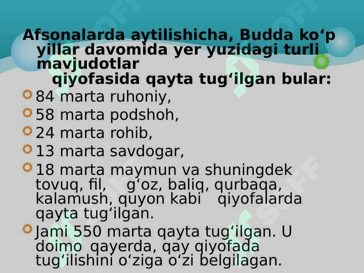 BUDDAVIYLIK 8