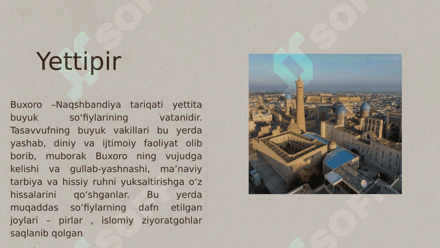 Yettipir haqida ma'lumot 2