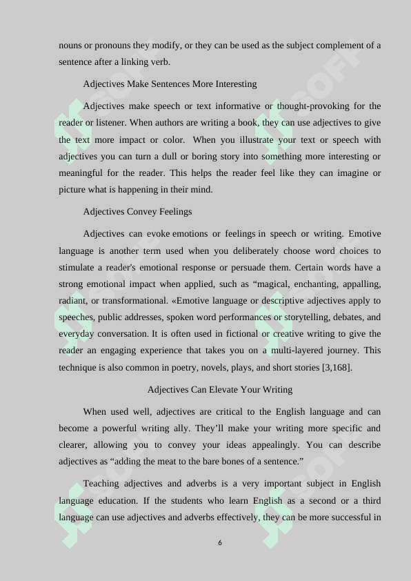 Communicative approach to teaching adjective 6