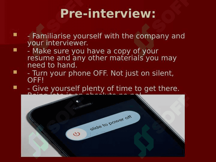 JOB INTERVIEW 5